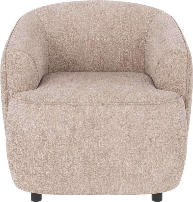 Loungestol Lænestol Dermot Rowico Greg Lys Beige Fast Skum Med Nosag Fjedre Fsc Mix Ramme