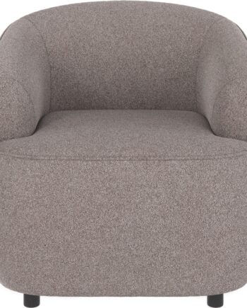 Loungestol Lænestol Rowico Dermot Brenda Gråbeige 100 Polyester Stof Fsc Mix Skandinavisk Design