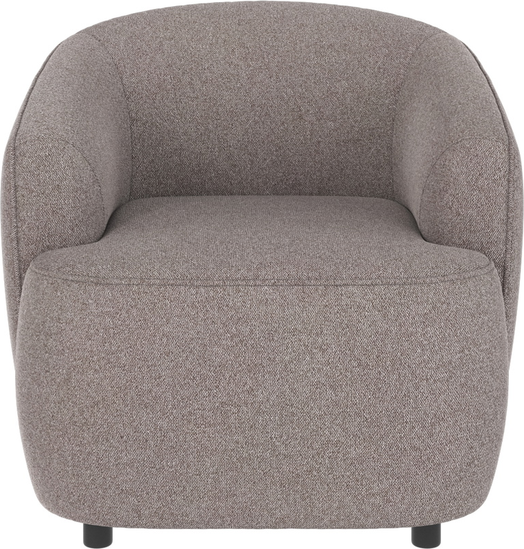 Loungestol Lænestol Rowico Dermot Brenda Gråbeige 100 Polyester Stof Fsc Mix Skandinavisk Design