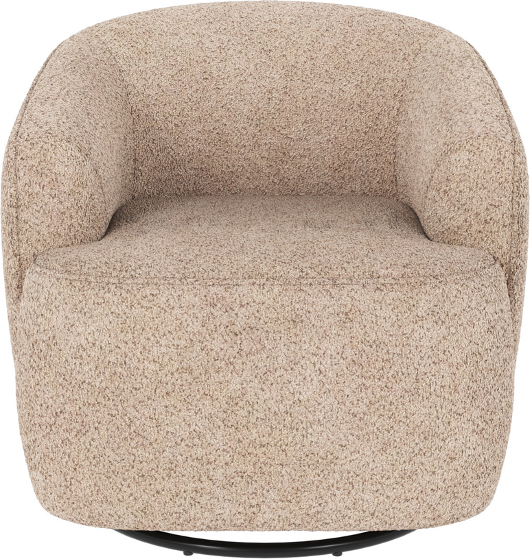 Loungestol Lænestol Rowico Dermot Drejbar Gyngefunktion Lysebeige Anna Polyester Fsc Mix Certificeret