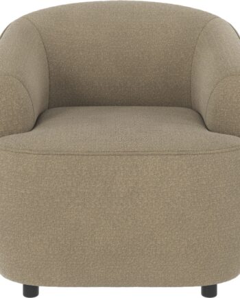 Loungestol Rowico Dermot Rita Stof Mørk Beige Lænestol Fsc Mix H77xb85xd90