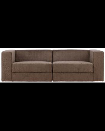 Lumi Personers Sofa Polyester 238 Brun