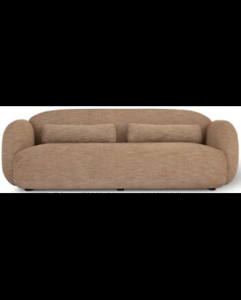 Luusar Personers Sofa Polyester Træ B233 Lysebrun