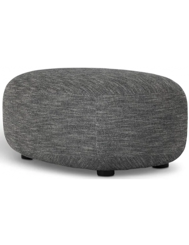 Luusar Puf Til Sofa Eller Lænestol Polyester Træ Antracit