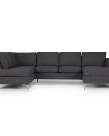 Madrid Sofa  Grå Sofa Metalben