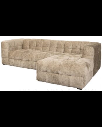 Merrol Højrevendt Chaiselong Sofa Chenille 257 167 Beige