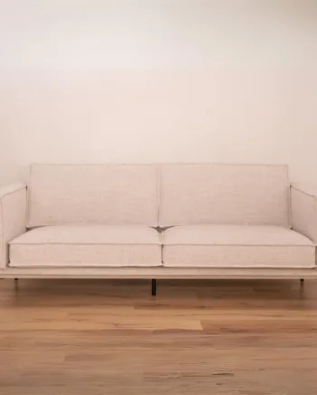 Milano Grå Sofa  Personers Sofa Inkl Puf