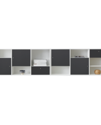 Mistral Reolsystem  Snehvid Antracit