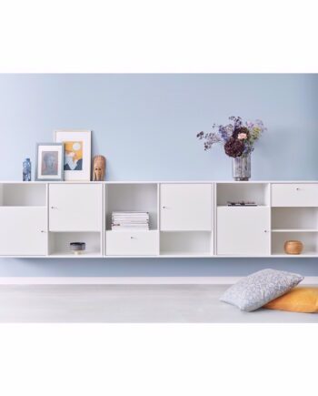 Mistral Reolsystem Snehvid Med Opbevaringsplads