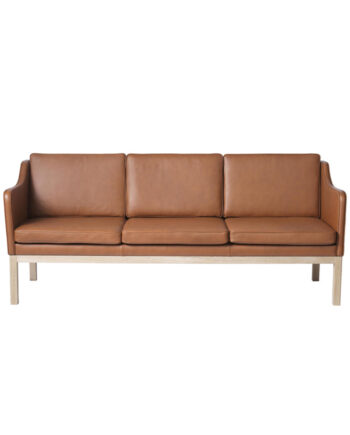 Mk46 Sofa Pers Cognac Skarp Pris L433001100101 Læder