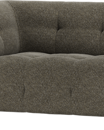 Modulær Sofa Woood Louis Sæders Med Venstre Arm Grov Melange Lysegrøn Polyester H73xb90xl122
