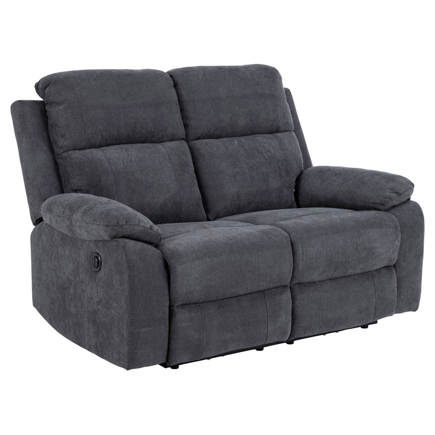 Mora 2pers Sofa 91477 Skarp Pris Enjoy Mørkgrå