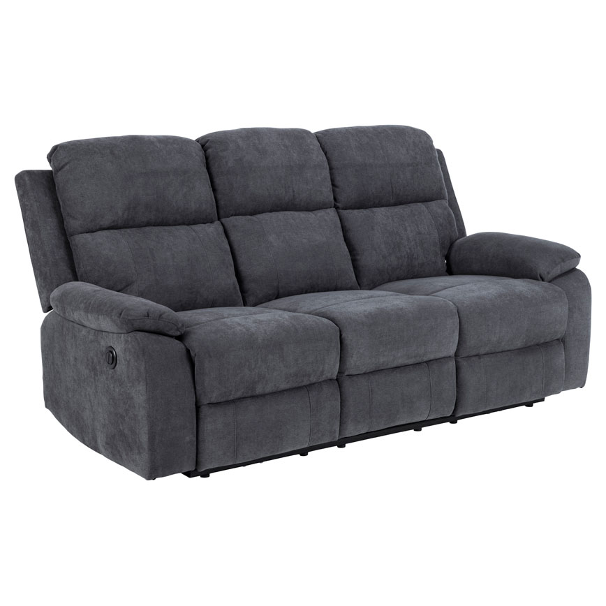 Mora 3pers Sofa 91478 Skarp Pris Enjoy Mørkgrå