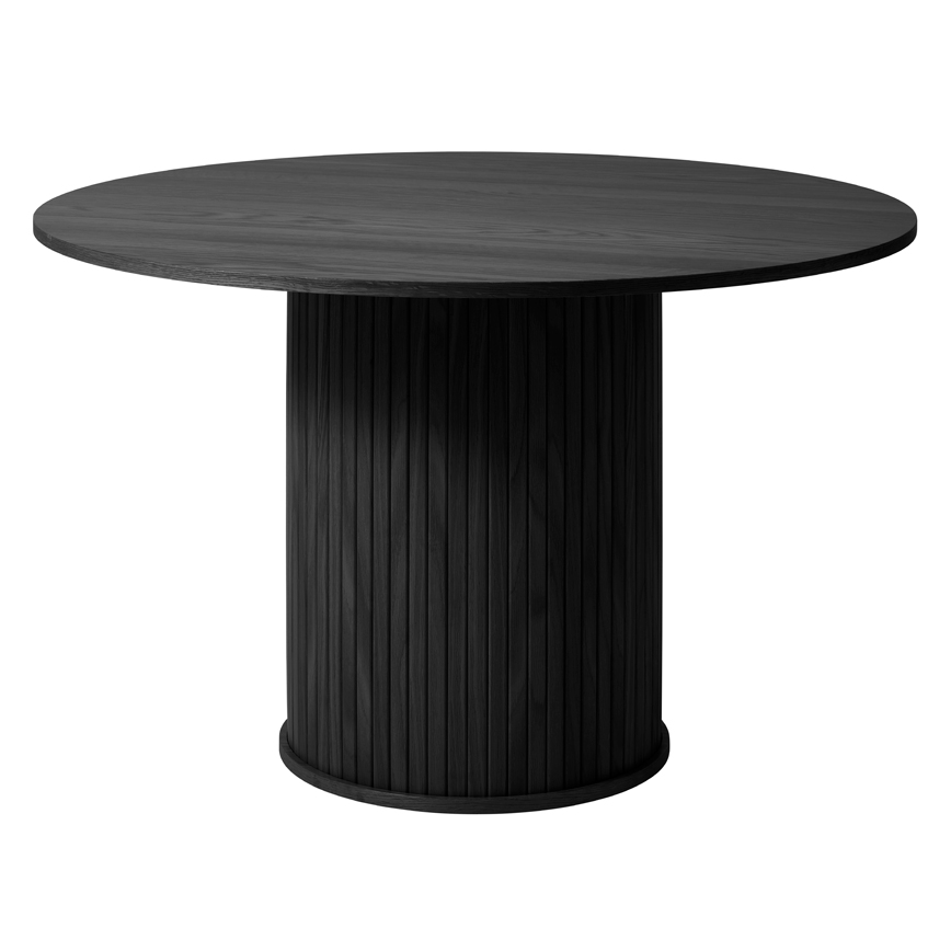 Nola Spisebord 46204640 Skarp Pris Sort Finer ø120cm
