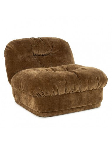 Nook Lænestol Polyester H70 Brun