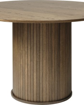 Nordique Design Nola Rundt Spisebord Røget Egetræ ø120 H75