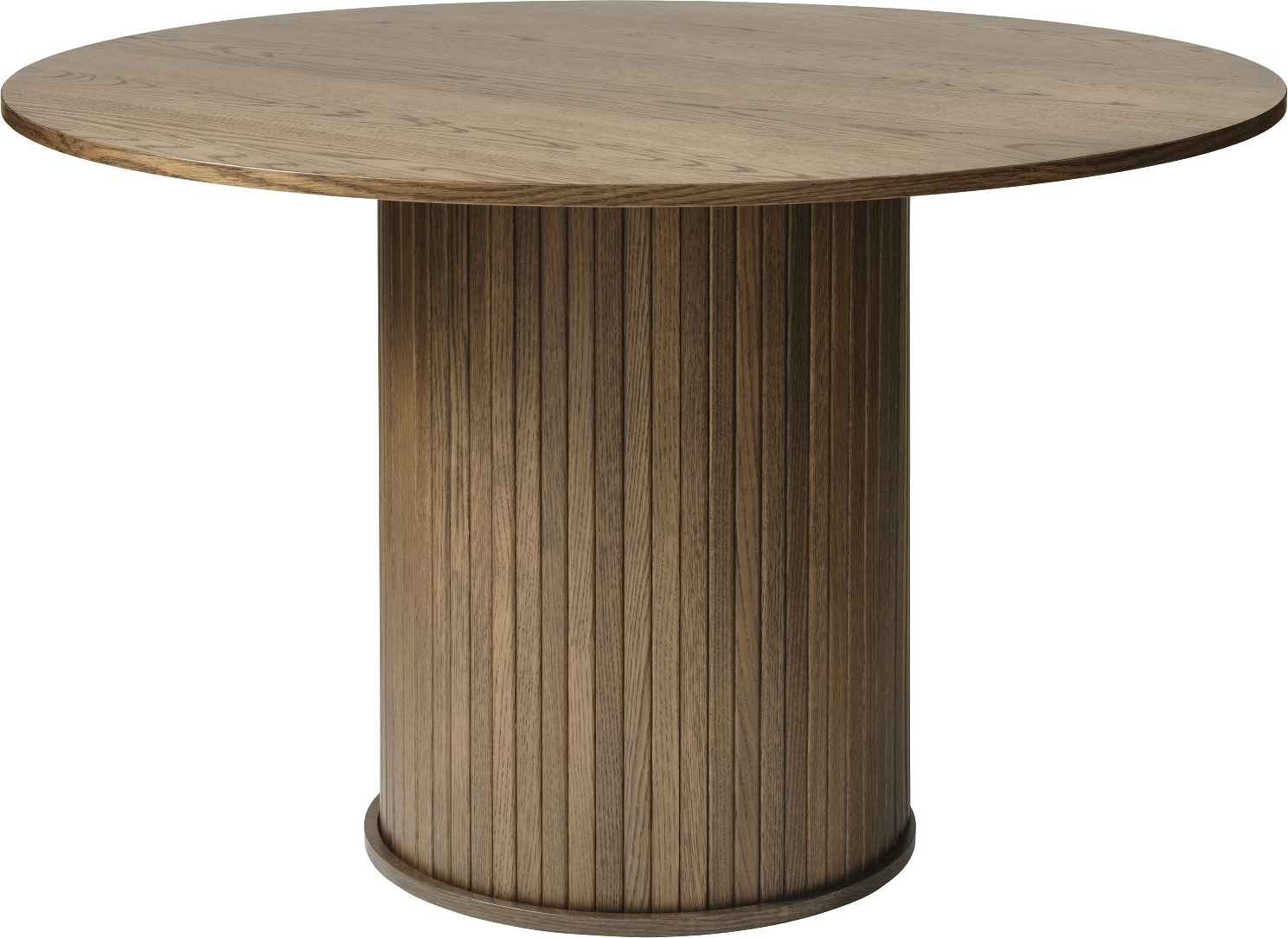 Nordique Design Nola Rundt Spisebord Røget Egetræ ø120 H75