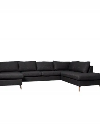 Odense Sofa  Grå Sofa Med Chaiselong  Venstrevendt