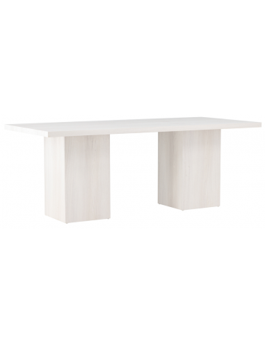Olga Spisebord Mdf H75 B200 D90 Hvidtet