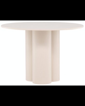 Oli Spisebord Mdf Finr H75 ø110 Beige