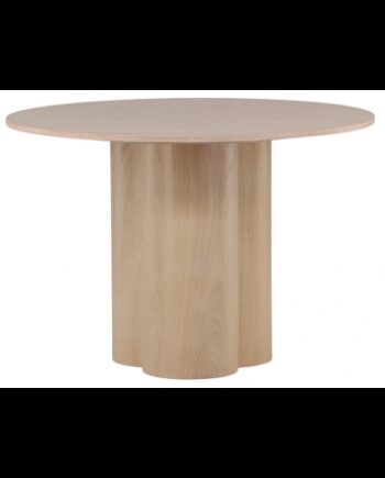 Oli Spisebord Mdf Finr H75 ø110 Hvidpudset