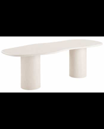 Organisk Spisebord Mdf Fibercement 240 Lysegrå