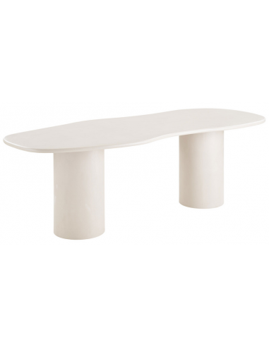 Organisk Spisebord Mdf Fibercement 240 Lysegrå
