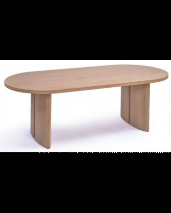 Ovalt Spisebord Egetræ Finr 260 100