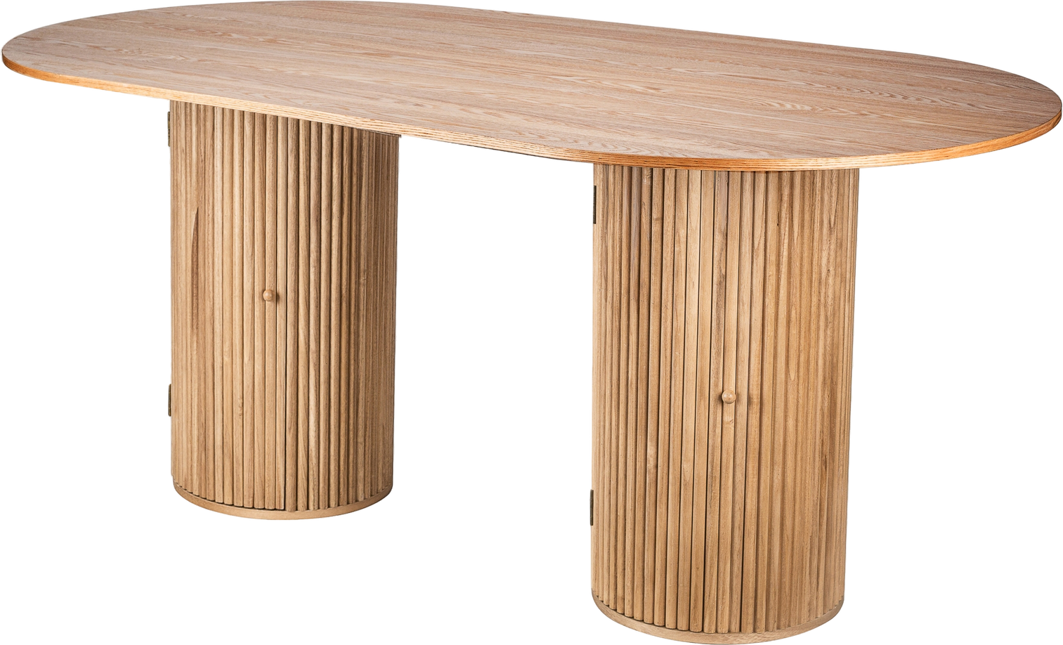 Ovalt Spisebord Nordlys Furniture Tabpireus Fsc Certificeret Brun Fyrretræ 180