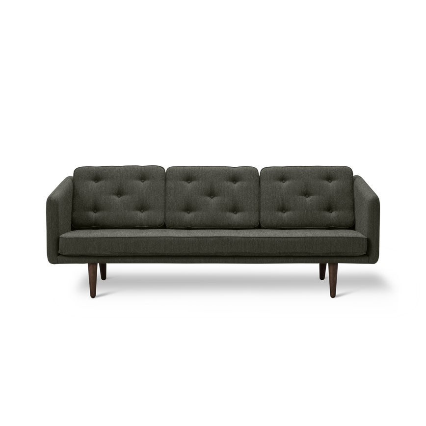 3pers Sofa Fiord 961 Ben:røget Bejdse