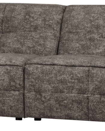 Personers Lounge Sofa Woood Timor Grå Chenille