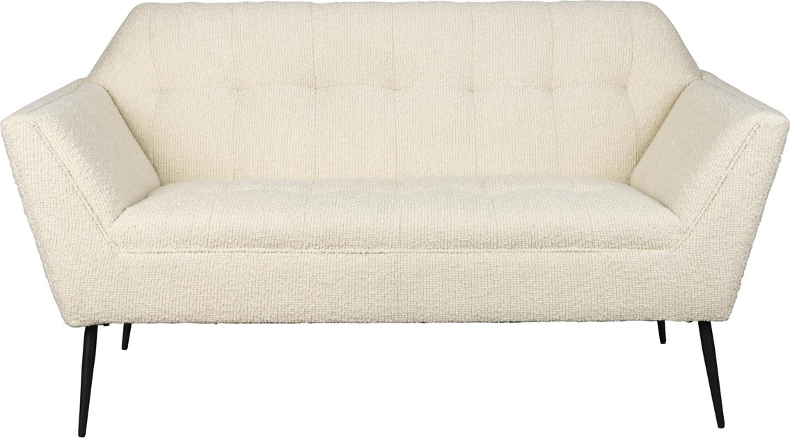 Personers Polstret Sofa Dutchbone Kate Perlemor Polyesterstof Med Jernben