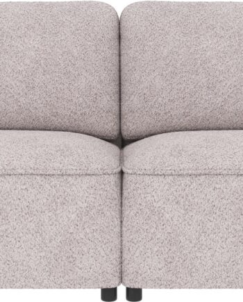 Personers Polstret Sofa Rowico Norris Anna Lysegrå Polyester 226 102