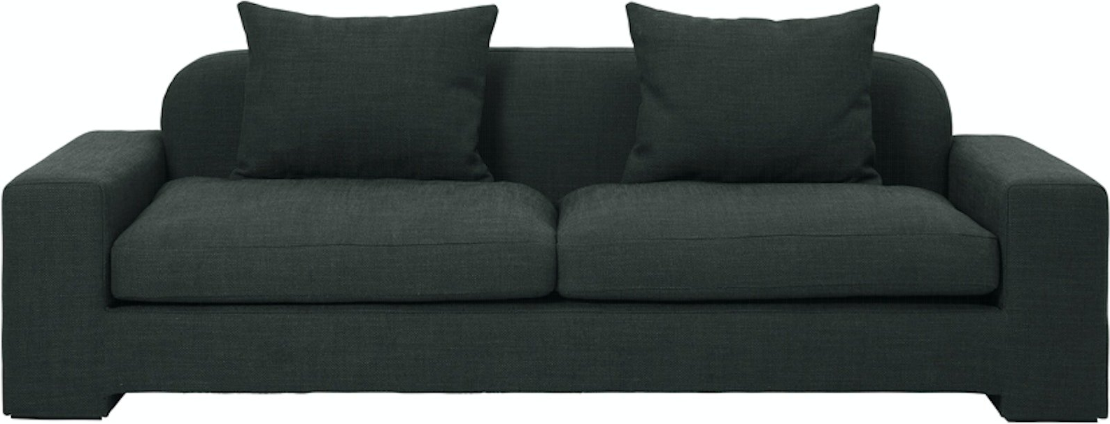 Personers Sofa Bay Fra Broste Copenhagen Grøn økologisk Stof 228x97x70