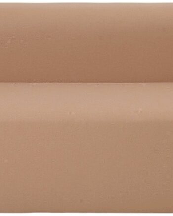 Personers Sofa Broste Copenhagen Lagoon Orange Maskinvaskbart Stof 240x90x70