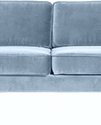 Personers Sofa Broste Copenhagen Wind Blå Polyester 74x88x200