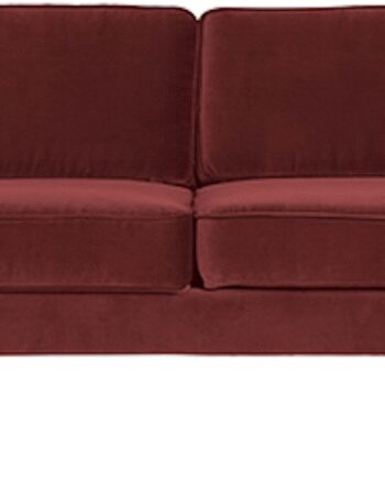 Personers Sofa Broste Copenhagen Wind Rød Polyester 200x88x74