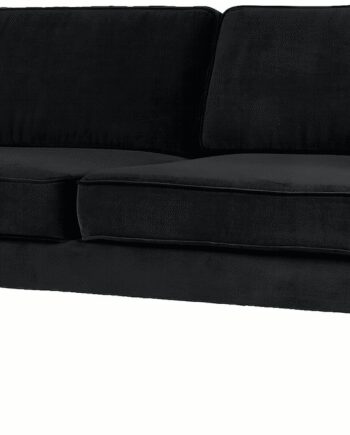 Personers Sofa Broste Copenhagen Wind Sort Velour L200