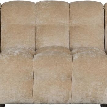 Personers Sofa Dutchbone Hackman 364 Bred Stenlysgrå Polyester