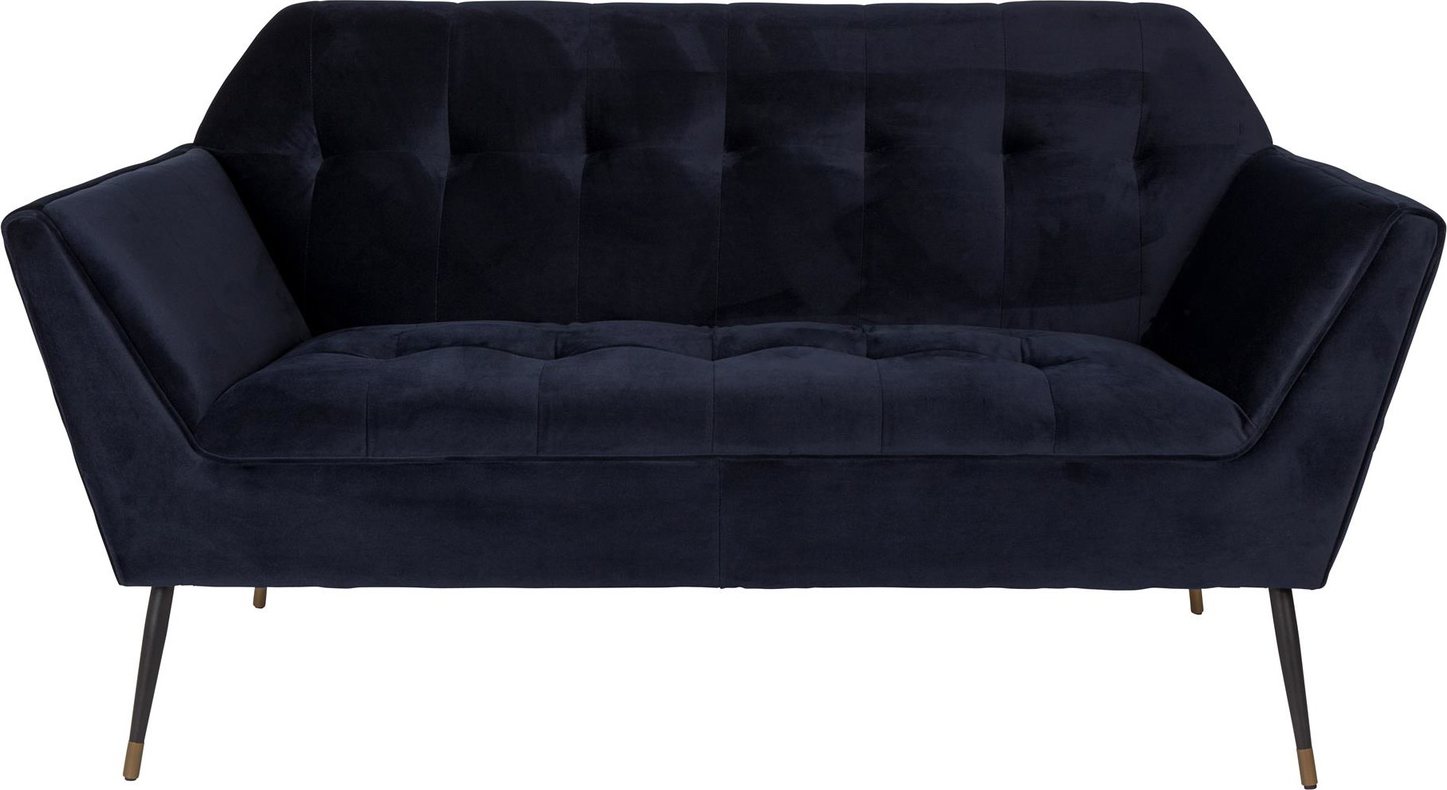 Personers Sofa Dutchbone Kate Mørkeblå Stof 149x80x79