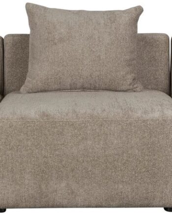 Personers Sofa Dutchbone Rocca Stengrå Polyesterstof 250 Bred
