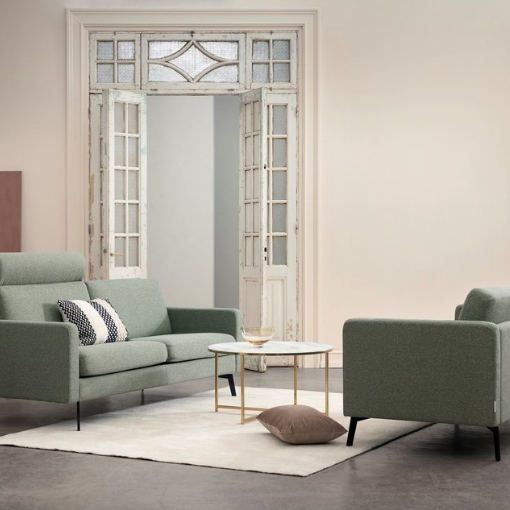 Personers Sofa Grønt Stof Nordic