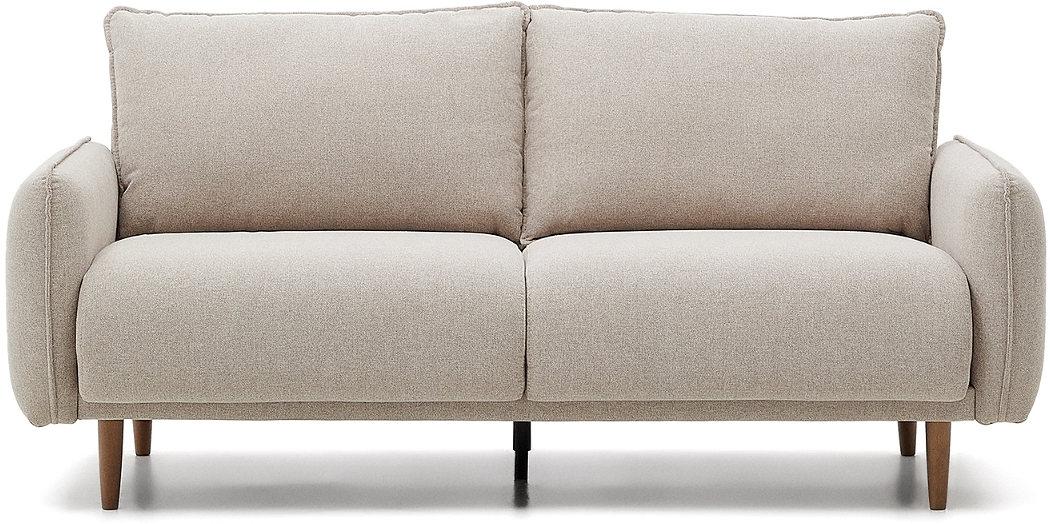 Personers Sofa Kave Home Carlota Beige Nordisk Design H84xl184xd95