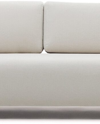 Personers Sofa Kave Home Compo Beige Crevin Stof Genanvendt Polyester Minimalistisk Nordisk Industrielt Design H82232