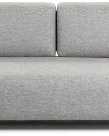 Personers Sofa Kave Home Compo Gråt Pletafvisende Stof Med Justerbar Bakke