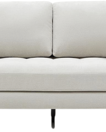 Personers Sofa Kave Home Debra Grå Chenille Antiplet Vandafvisende Bæredygtig 182x98x85