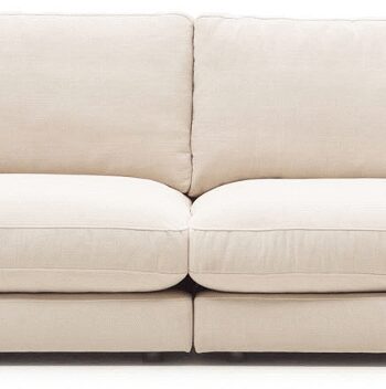 Personers Sofa Kave Home Gala Beige Tekstureret Chenille