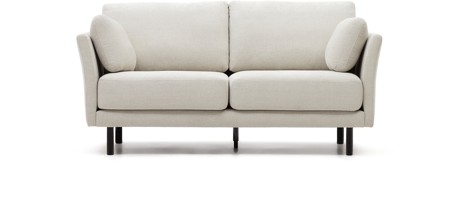 Personers Sofa Kave Home Gilma Grå Chenillestof Med Plet Vandafvisende Behandling