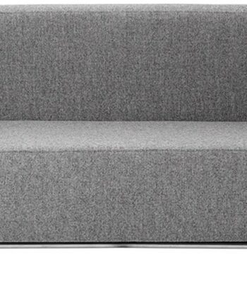Personers Sofa Kristina Dam Modernist Lys Grå Uld 164x77x70