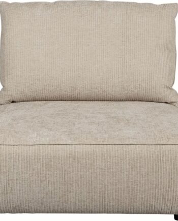 Personers Sofa Loungestol Zuiver Element Hunter Stenlysgrå Stof
